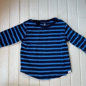 Baby Gap Boys Size 18 24 Month Blue Stripe Thermal